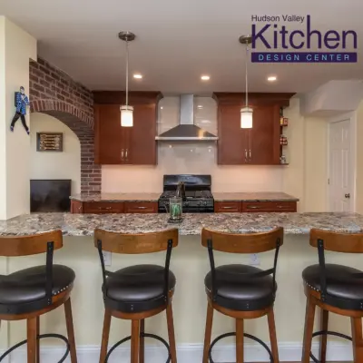 Half Bath in Condo Kitchen — Kitchen Remodeling project by Hudson Valley Kitchen Design Center