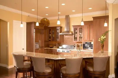 Lakeside Condominium — Kitchen Remodeling project by Woodharbor Design Showroom