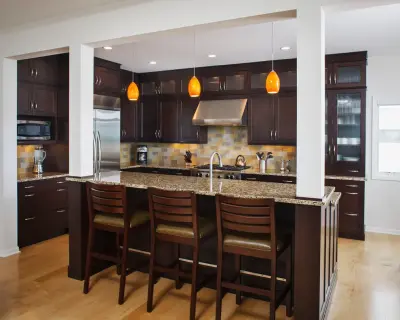 Modern Craftsman Oceanfront, North Beach — Kitchen Remodeling project by Francie Milano Kitchens Inc.