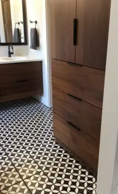 Modern Luxury Bathroom — Kitchen Remodeling project by Frontier Craftsmen