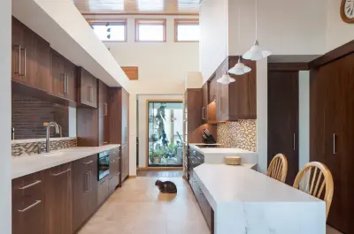 modern walnut — Kitchen Remodeling project by Tricia Hauser Tidemann