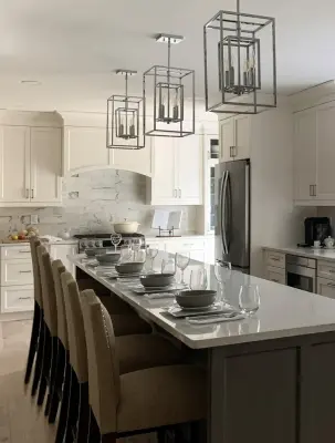 Chic Neutral Kitchen — Kitchen Remodeling project by Revival House
