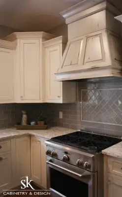 Coraville Modern Farmhouse Kitchen — Kitchen Remodeling project by SK Cabinetry & Design