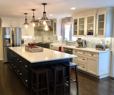 RURAL FARMHOUSE KITCHEN — Kitchen Remodeling project by The Cabinetworks