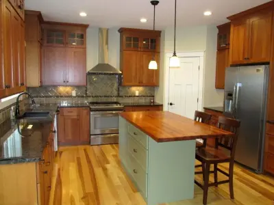 Guilderland Craftsman Kitchen Featuring Shiloh Cabinets — Kitchen Remodeling project by Zarrillo's Custom Design Kitchens, Inc.