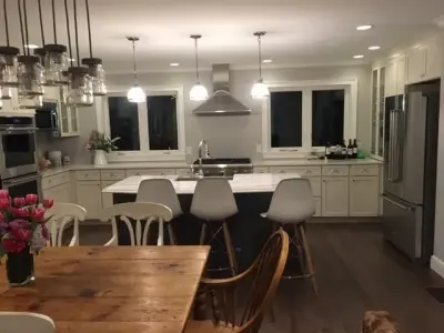 White Creamy Kitchen — Kitchen Remodeling project by Annette