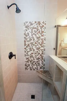 Murano Cream Master Bathroom Renovation — Kitchen Remodeling project by Griffin Design