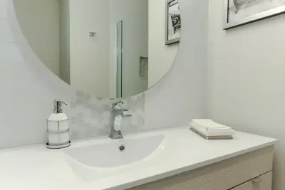 Croton ground level bathroom — Kitchen Remodeling project by DreamStyle Kitchens & Baths, LLC