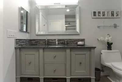 Croton Upper Level Bathroom — Kitchen Remodeling project by DreamStyle Kitchens & Baths, LLC