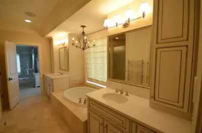Couples' Bathrooms — Kitchen Remodeling project by Mark Hall Cabinetry