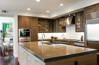 Tailored Modern Kitchen in Newport Beach — Kitchen Remodeling project by Le Gourmet Kitchen Ltd.