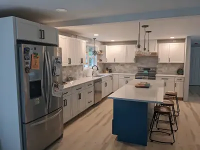 Auburn | Home Addition for Garage and Kitchen — Design-Build Services project by Full House Home Improvements LLC