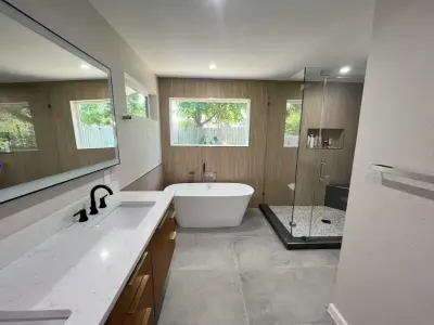 Austin Primary Bathroom Expansion — Design-Build Services project by TRS Build