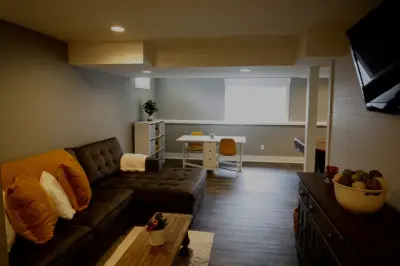Basement Renovation — Design-Build Services project by RL Rider Remodeling