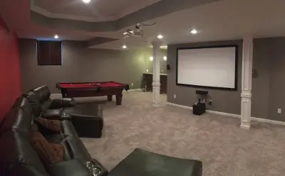 Cincinnati Basement — Design-Build Services project by Distinctive Design Remodeling