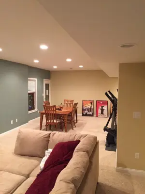 Georgetown Basement — Design-Build Services project by Distinctive Design Remodeling