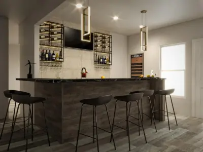 Cutting-Edge Basement Redesign — Design-Build Services project by Dream Spaces LLLP