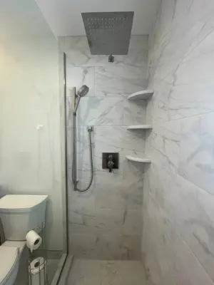 East Lansing, MI Bathroom Renovation — Design-Build Services project by RL Rider Remodeling