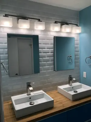 Restroom Renovations — Design-Build Services project by American Homes Remodel And New Construction