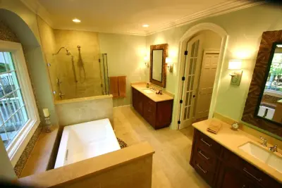 Restrooms — Design-Build Services project by HoBart Builders, Inc.