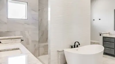 Restrooms — Design-Build Services project by Byrd Building