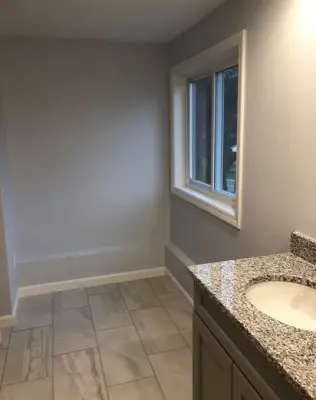 Londonderry Master Bathroom Remodel — Design-Build Services project by Full House Home Improvements LLC