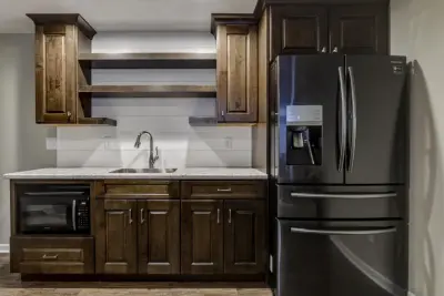Baywood basement renovation by BJ Armstrong Custom Homes