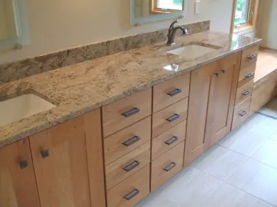 Bent Tree Drive Master Bathroom — Design-Build Services project by Alpha Design + Build