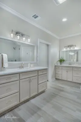 Berry Premier Bathroom — Design-Build Services project by Jackson Construction, Inc.