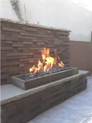 Custom Firepits & Outdoor Fireplaces — Landscape Construction project by InsideOUTSIDE Spaces in Lakewood