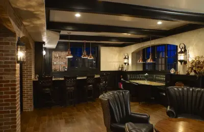 Dark Elegance — Design-Build Services project by Ed Saloga Design Build