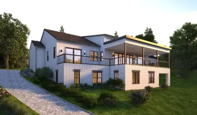 Contemporary Farmhouse in Calistoga — Design-Build Services project by The Custom Home Company