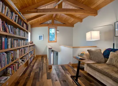 Cascade Range Perspective — Design-Build Services project by New Energy Works Timberframers