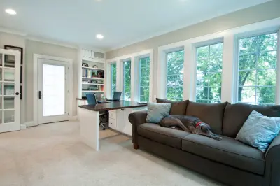 Home Office in Clintonville, OH — Design-Build Services project by NJW Renovations Unlimited