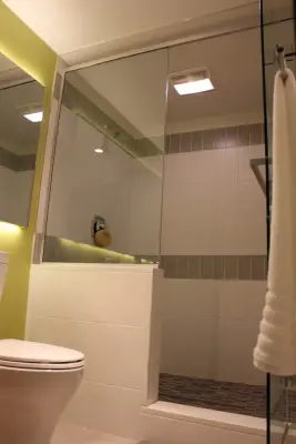 Mid-Century Bathroom Renovation in Columbus, OH — Design-Build Services project by NJW Renovations Unlimited