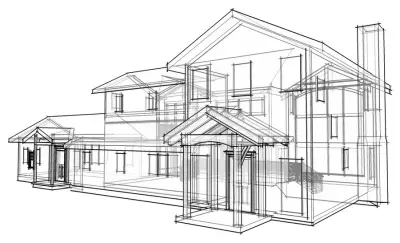 Modern Farmhouse — Design-Build Services project by New Energy Works Timberframers