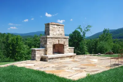 Outdoor Masonry — Design-Build Services project by Robertson Renovations Inc