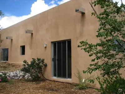 Chic Compact Contemporary Residence in Santa Fe NM — Design-Build Services project by Modern Design+Construction, Inc.