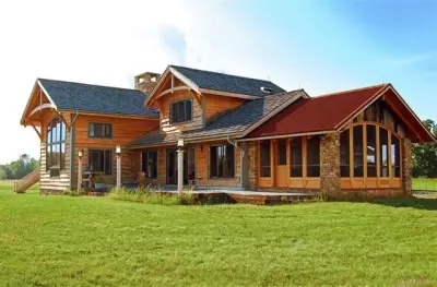 Countryside Residence — Design-Build Services project by New Energy Works Timberframers
