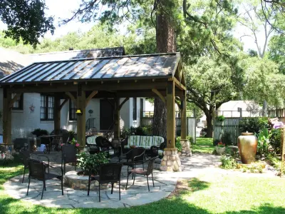 Family Patio in Craftsman Style — Design-Build Services project by JEB Design/Build