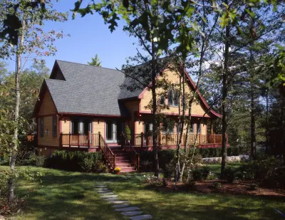 Timber Frame Craftsman Home in Lakeville, MA — Design-Build Services project by Davis Frame Company