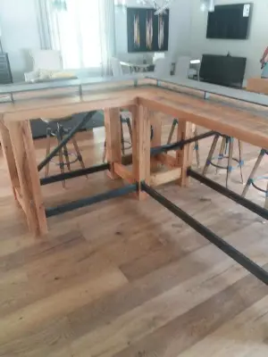 Bespoke Tables and Seating — Design-Build Services project by Triton International Woods