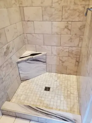 Personalized Tile Shower — Design-Build Services project by Maddrix Contracting LLC
