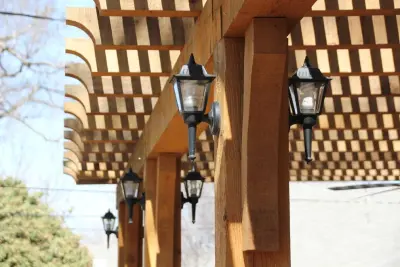 Cedar Pergola Deck — Design-Build Services project by Bobby Sanders -- Sanders Design Build