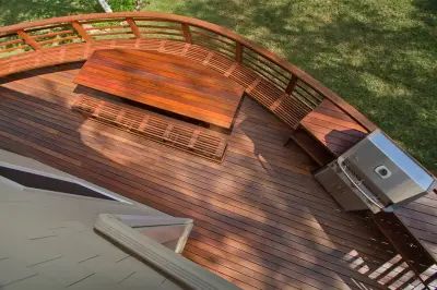 Vast Curved Platform — Design-Build Services project by WORKS By Jesse DeBenedictis, LLC