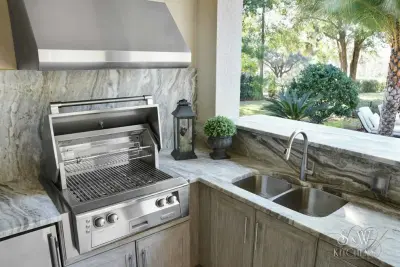 Driftwood Seasonal Kitchen — Design-Build Services project by Sarah Kraus Bartelson - S&W Kitchens