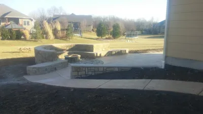 Claussell Backyard Makeover — Landscape Construction project by ForeverLawn Of Wichita