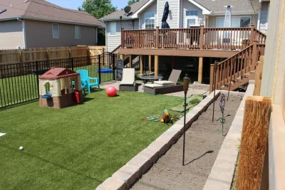 Murphy Backyard Makeover — Landscape Construction project by ForeverLawn Of Wichita