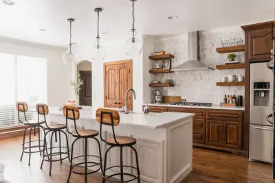 Edmond Kitchen and Living Room Makeover by Ten Key — Design-Build Services project by Ten Key Home & Kitchen Remodels