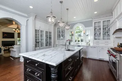 Sleek Victorian Kitchen and Bathroom — Design-Build Services project by Trinity Design & Remodel